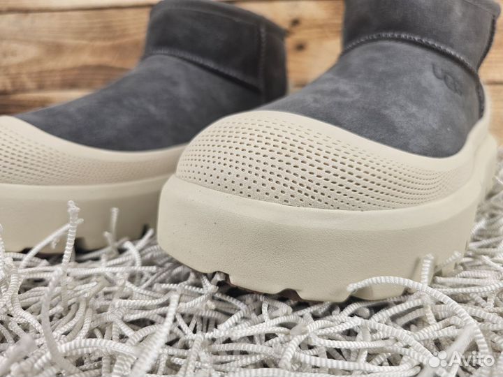 Угги UGG Men Ultra Mini Hybrid Grey оригинал
