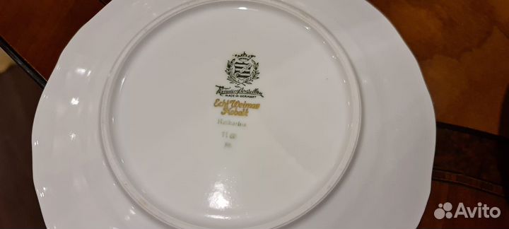 Роскошный чайный сервиз Weimar веймар Катарина