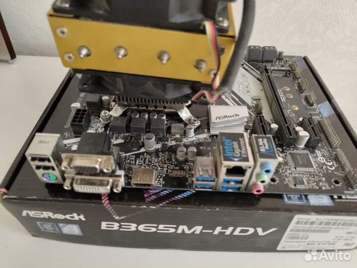 Intel Core i5 8500 + Asrock B365M-HDV+8Gb