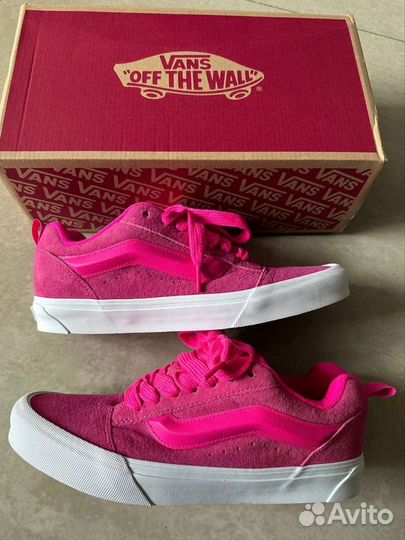 Vans Knu Skool Pink дутыши (36-40)