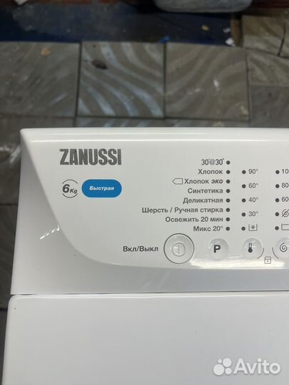 Стиральная машина zanussi с вертикальной загрузкой