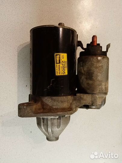 Стартер valeo hyundai accent