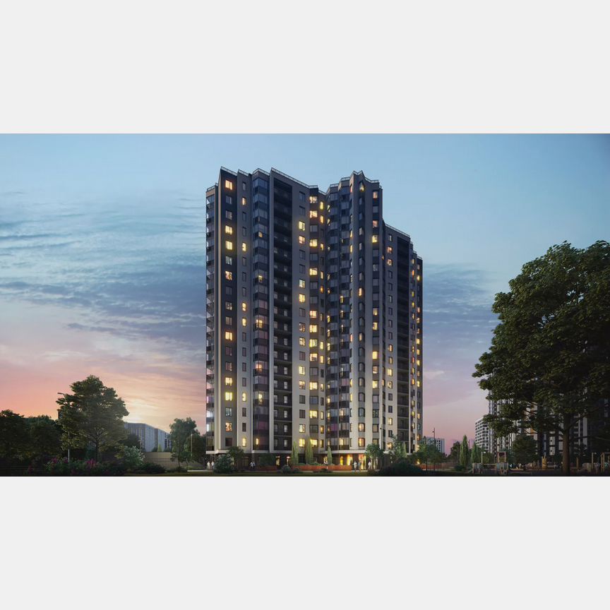 1-к. квартира, 37 м², 14/19 эт.