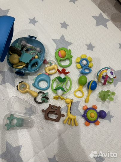 Прорезыватель погремушки игрушки для малыша