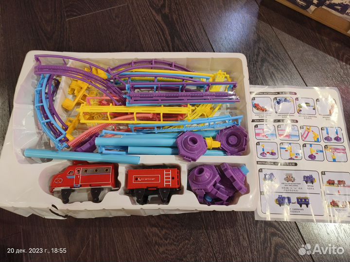 Гибкий трек с машинками