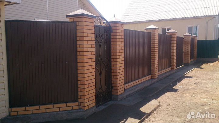 Забор под ключ 431