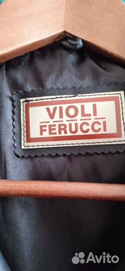 Куртка кожаная женская 48