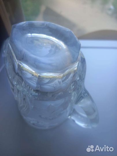 Хрустальный молочник