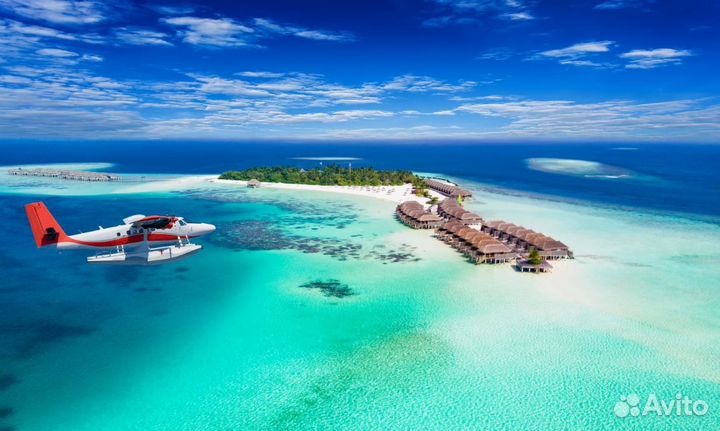 Турпутевка на Мальдивы на 7 нч. отдых в отеле 4*