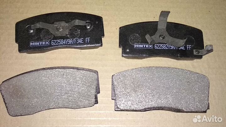 Колодки перед daihatsu charade 83-92