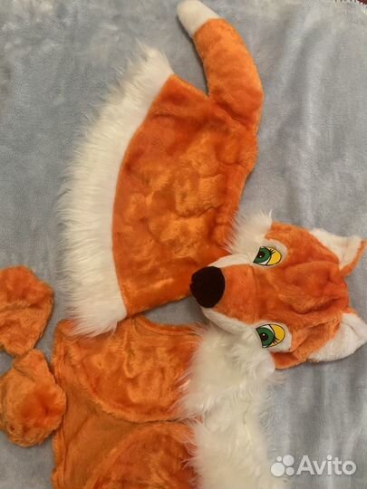 Новогодн костюм утренник Лиса Лисичка/лесные звери