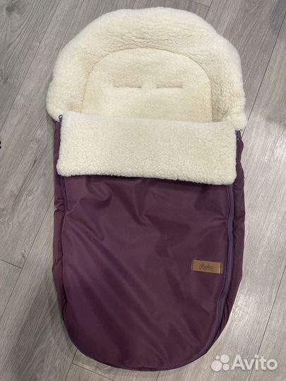 Конверт в коляску зимний на овчине Markus