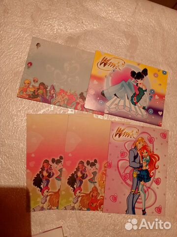 Открытки Ранетки и Winx