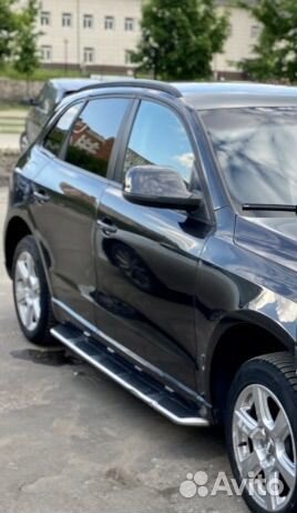 Подножки (пороги) на audi q 5 оригинал