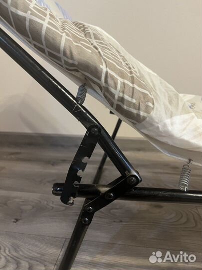 Раскладушка с матрасом бу