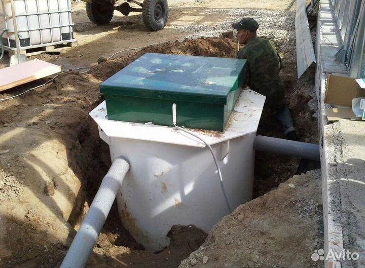 Установка септика за 1 день