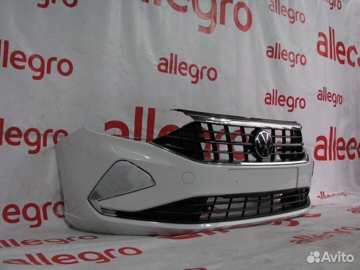VW Polo 6 бампер передний 2020+