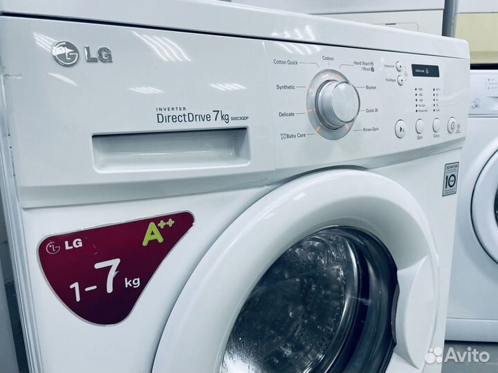 Стиральная машина бу. 7кг. Гарантия. Доставка