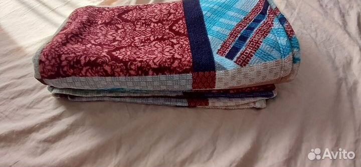 Плед покрывало мягкий флисовый