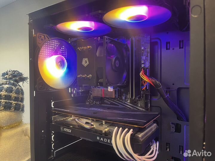 Игровой пк Ryzen 5 5500/RX5700 XT/16GB/M2 SSD 512