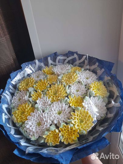 Съедобные букеты, цветы из зефира. Зефир домашний