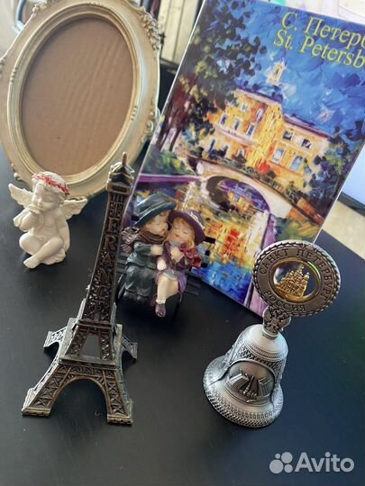 Фарфоровые статуэтки/фоторамка