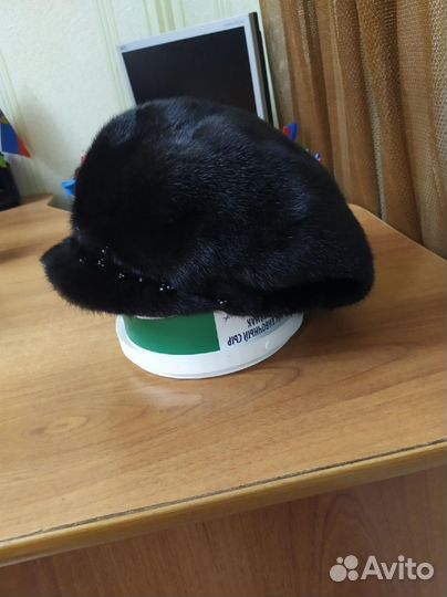 Шапка норковая женская