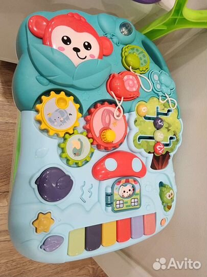 Интерактивные ходунки, бизиборд, каталка 5 в 1