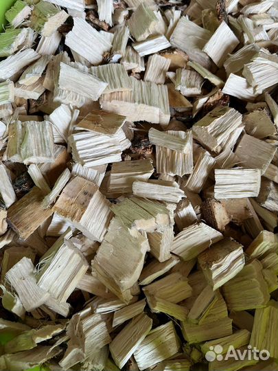 Мульча, крупная щепа