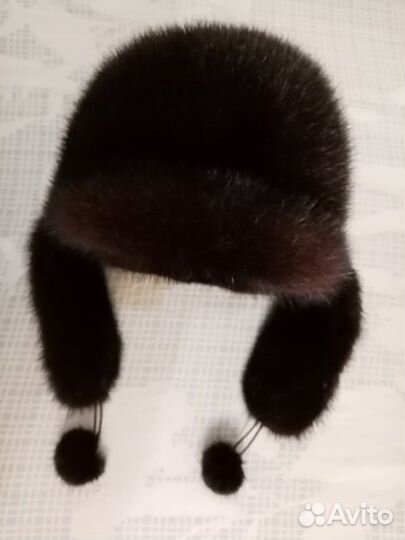 Шапка норковая женская новая
