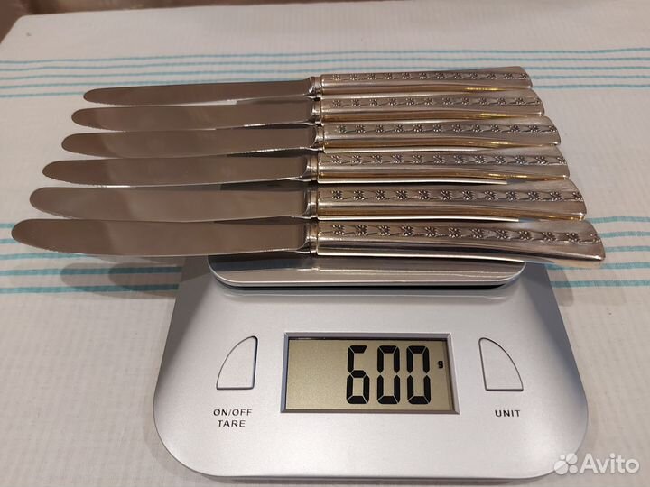 Серебряные столовые ложки,вилки и ножи.Таллин СССР