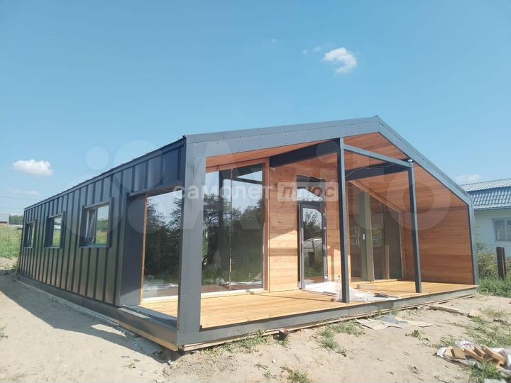 Дом 106 м² на участке 15 сот.