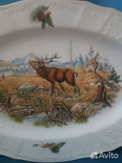 Блюда сервировочные Чехия