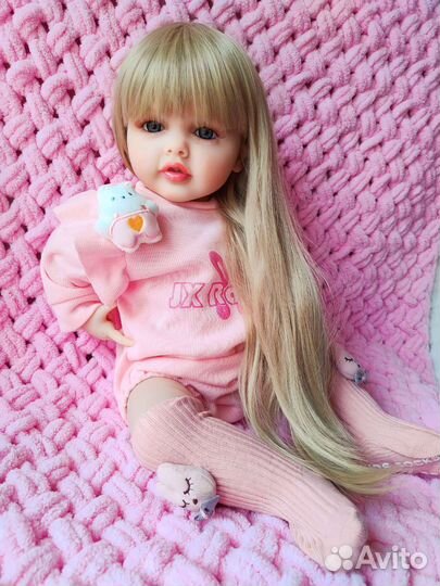 Кукла Реборн девочка силиконовая