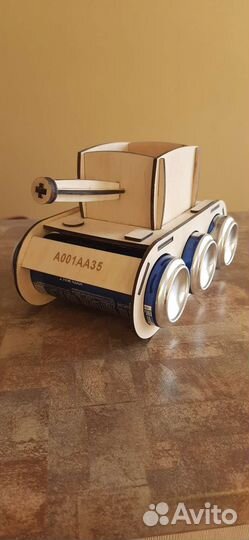 Подарочная коробка Танк