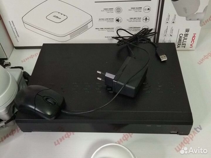 Комплект видеонаблюдения 23 Камеры IP/CVI/микрофон