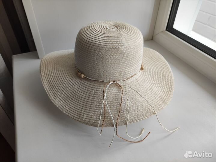 Шляпа женская летняя с широкими полями