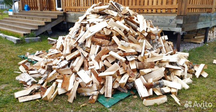 Дрова Береза от 1 куба в Сертолово