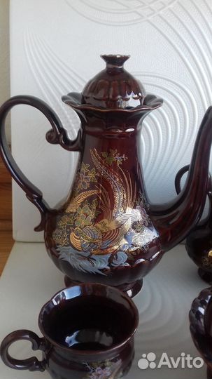 Чайно-кофейный сервиз в восточном стиле