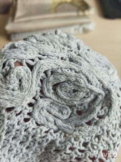 Берет женский вязанный крючком