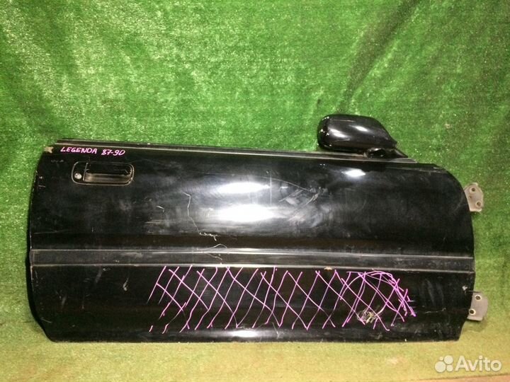 Дверь передняя правая Honda Integra DA5 DA6 Черная