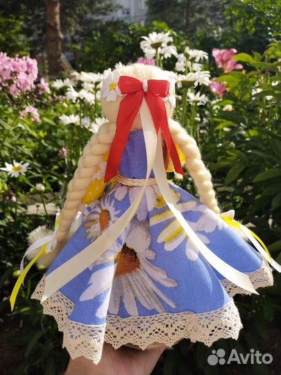 Обережная кукла - Ромашка славянская народная