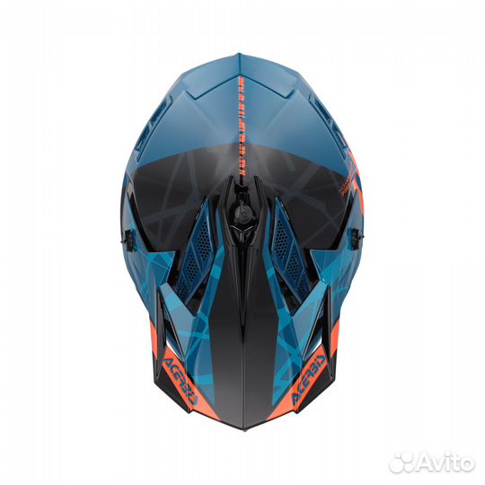 Шлем Acerbis X-track 22-06 Black/Green