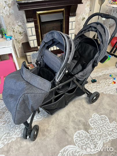 Прогулочная каляска для двойни или погодок