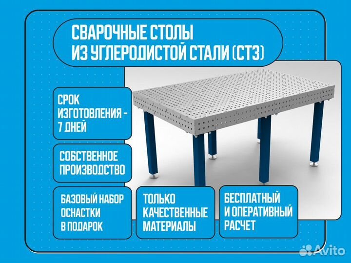 Сварочный стол 3d от производителя