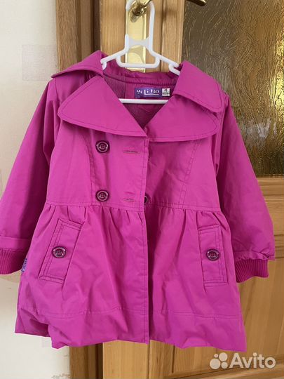 Пальто для девочки 98 104