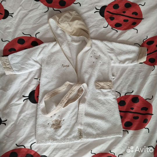 Банный халатик детский