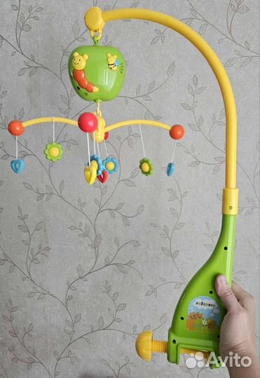 Мобиль жирафики с музыкой