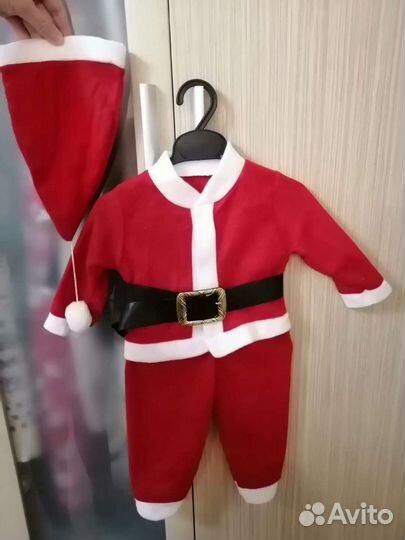 Детский костюм деда мороза