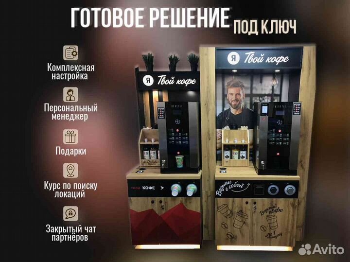 Оборудование для бизнеса кофейных автоматов